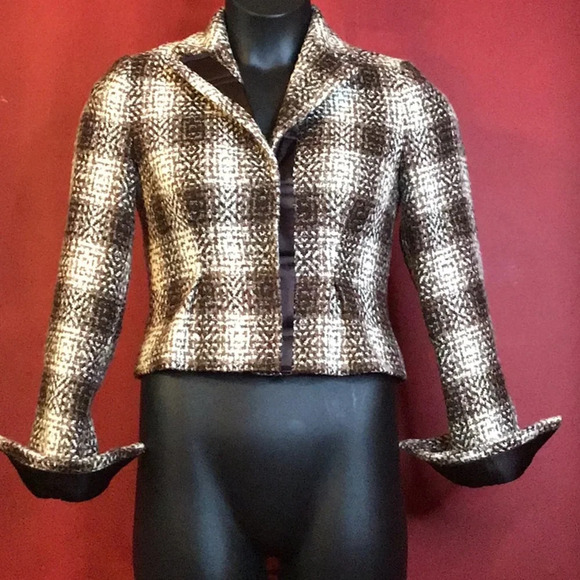 A.B.S. TWEED JACKET SIZE 2 - Picture 1 of 5